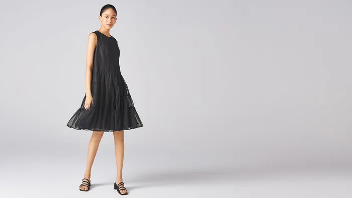 Black Hanabi Dress ADEAM Rings Black Hanabi Dress ADEAM Rings