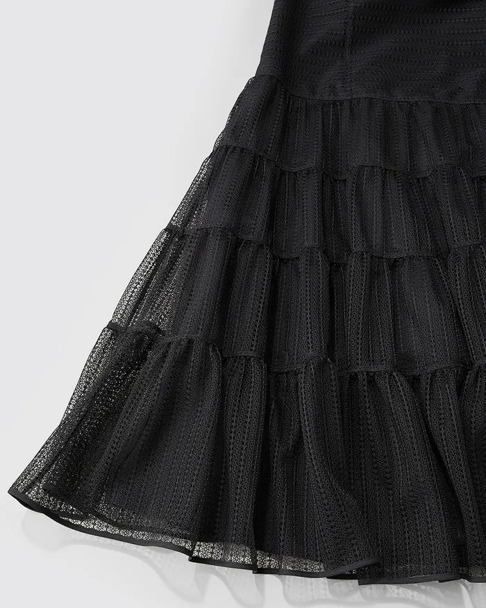 Black Hanabi Dress ADEAM Rings Black Hanabi Dress ADEAM Rings