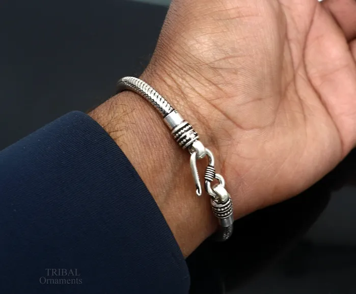 Bracelets 45MM Amazing vintage design customized stylish snake chain handmade 925 sterling silver bracelet unisex personalize jewelry sbr241 TRIBAL ORNAMENTS