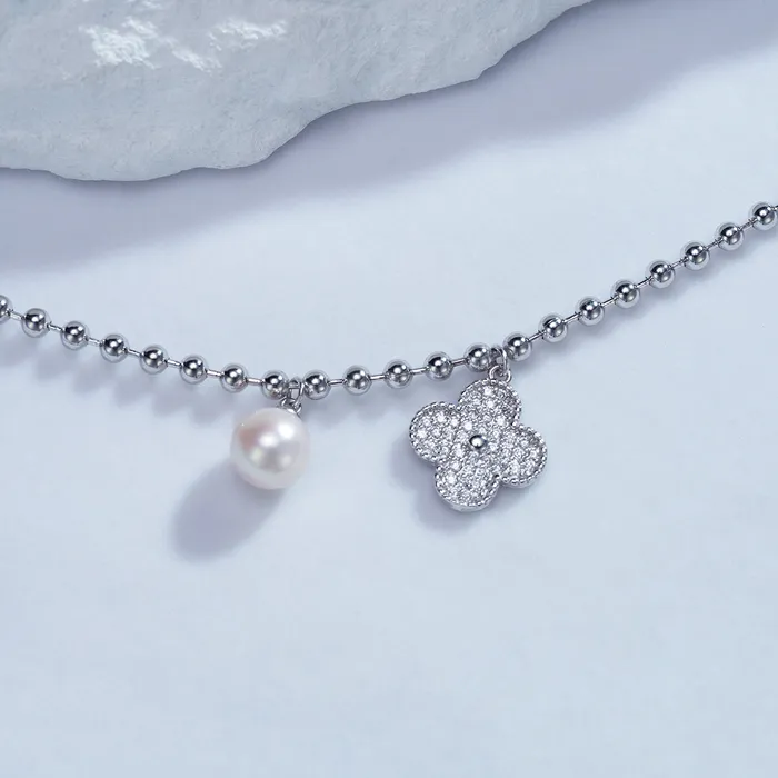 Bracelets Pearly Lustre Elegant Freshwater Pearl Bracelet WB00068