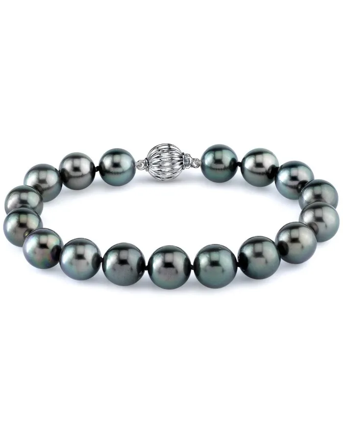 Bracelets Tahitian True Round Pearl Bracelet 110120mm spt