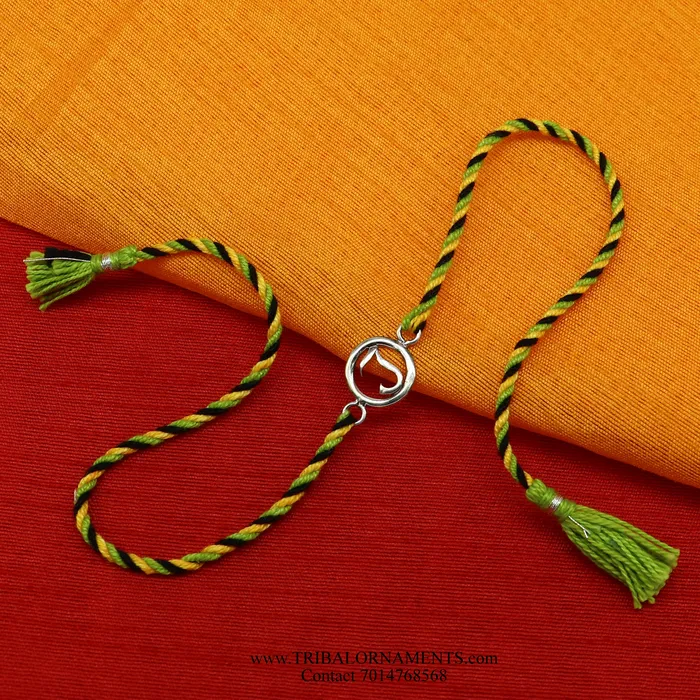 Bracelets TRIBAL ORNAMENTS 925 sterling silver handmade beautiful J letter design Rakhi Bracelet amazing stylish gift for Rakshabandhan rk99 Bracelets TRIBAL ORNAMENTS 925 sterling silver handmade beautiful J letter design Rakhi Bracelet amazing stylish gift for Rakshabandhan rk99