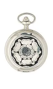 Charles Buyers Earrings Rose Mechanical Pocket Watch
