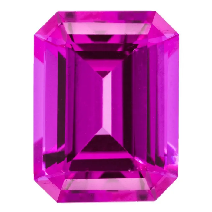 Chatham Earrings Emerald Chatham LabGrown Pink Sapphire Gems