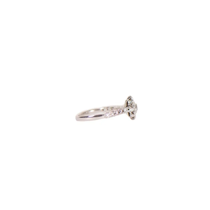 Christopher Designs Rings PreOwned Christopher Designs Diamond Halo Engagement Ring