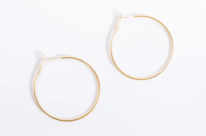 DLUX Earrings The Big Hoop