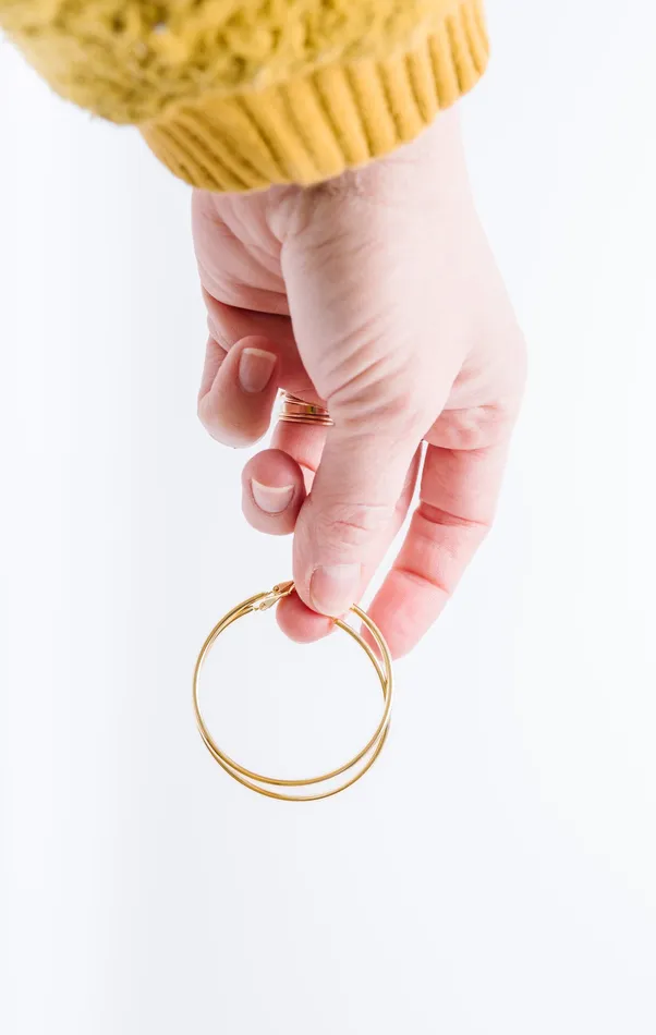 DLUX Earrings The Big Hoop