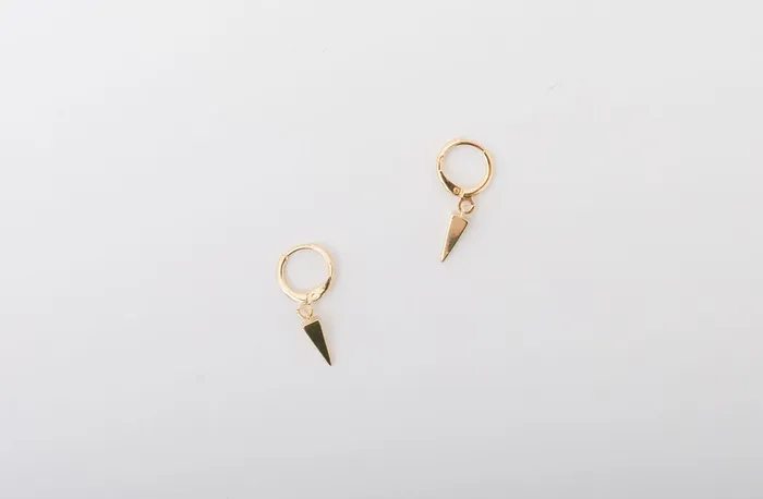 DLUX Spear Huggies Earrings