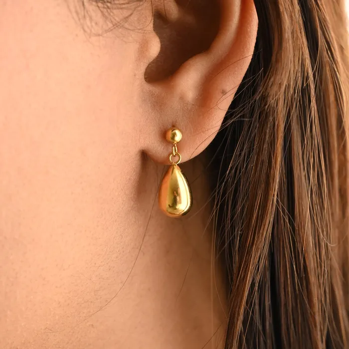 Earrings 18K GoldFilled Teardrop Stud Earrings Jewelvers