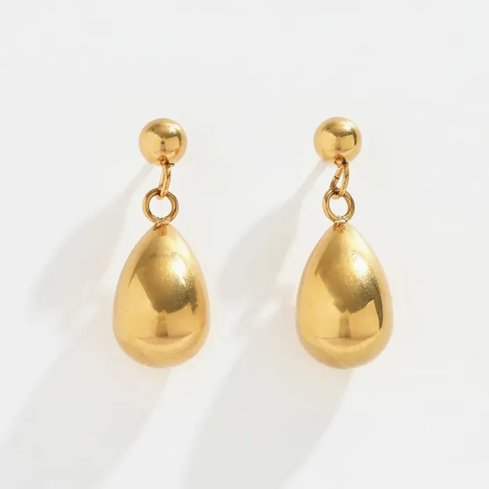 Earrings 18K GoldFilled Teardrop Stud Earrings Jewelvers Earrings 18K GoldFilled Teardrop Stud Earrings Jewelvers