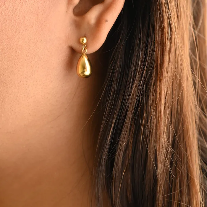 Earrings 18K GoldFilled Teardrop Stud Earrings Jewelvers Earrings 18K GoldFilled Teardrop Stud Earrings Jewelvers