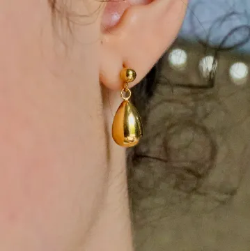 Earrings 18K GoldFilled Teardrop Stud Earrings Jewelvers Earrings 18K GoldFilled Teardrop Stud Earrings Jewelvers
