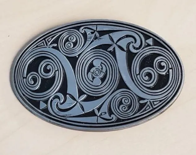 Earrings BU141 Celtic Belt Buckle POLLY