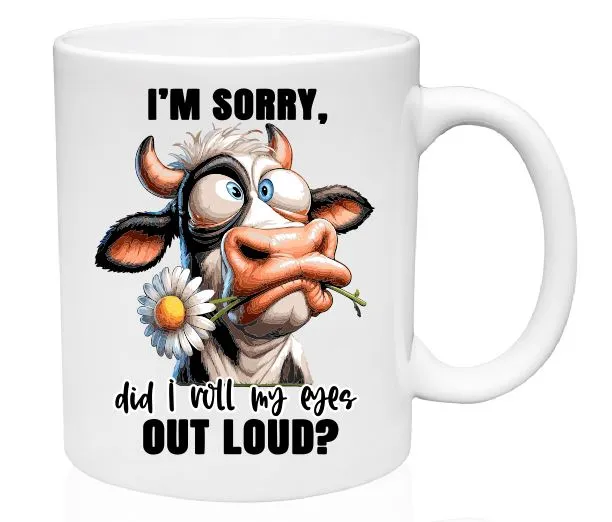 Earrings MG71 Did I Roll My Eyes Coffee Mug Sand Dollar Sales