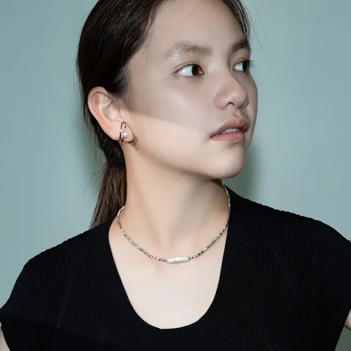 Earrings Pearly Lustre New Yorker Freshwater Pearl Earring Cuff WE00570
