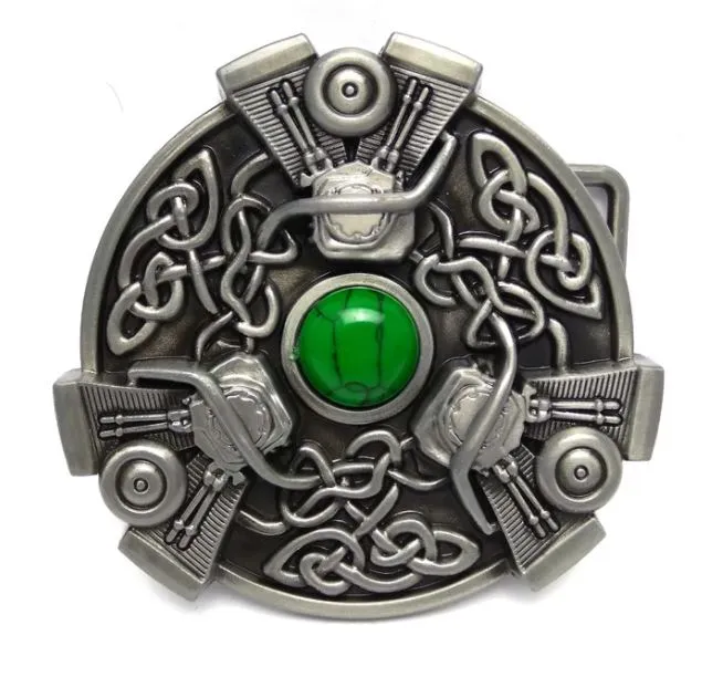 Earrings POLLY BU99 Motorcycle Engine Belt Buckle