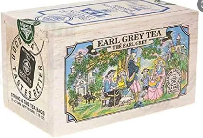 Earrings The Scottish and Irish Store Earl Grey Tea 100 count