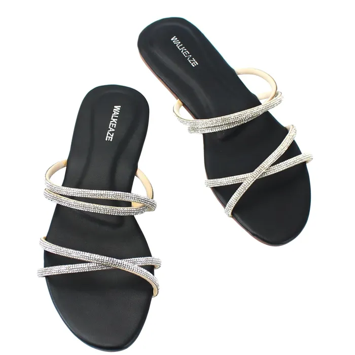 Earrings Walkeaze Women Slippers 39006S Earrings Walkeaze Women Slippers 39006S