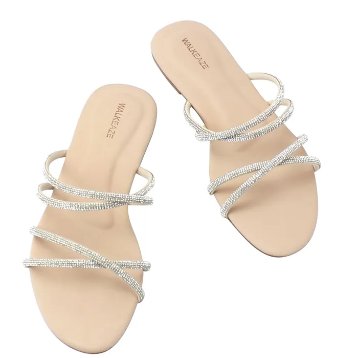 Earrings Walkeaze Women Slippers 39006S Earrings Walkeaze Women Slippers 39006S