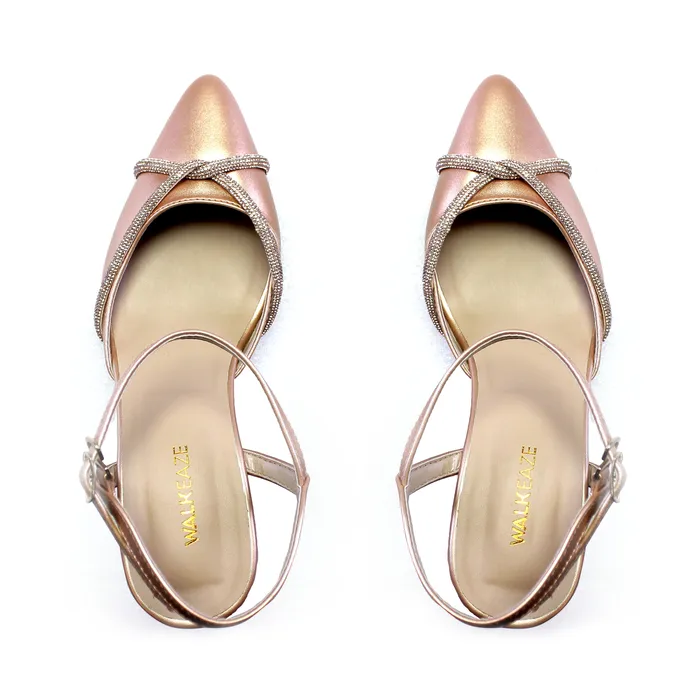 Earrings Women Formal Court Shoes 73863S Walkeaze