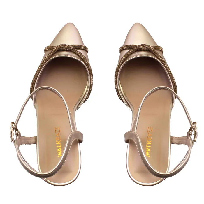 Earrings Women Formal Court Shoes 73863S Walkeaze
