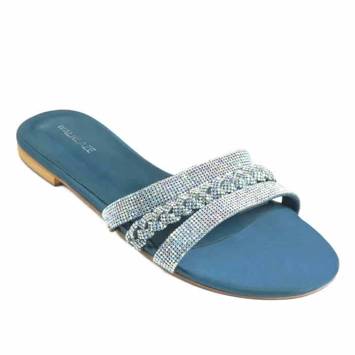 Earrings Women Formal Slippers 40126S Walkeaze