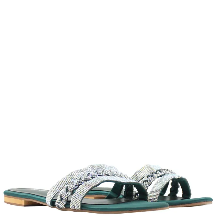 Earrings Women Formal Slippers 40126S Walkeaze
