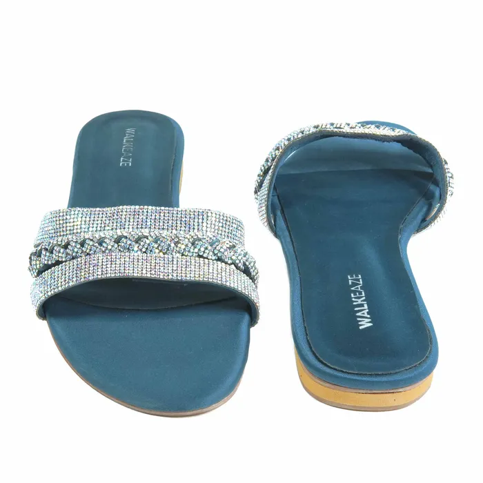 Earrings Women Formal Slippers 40126S Walkeaze