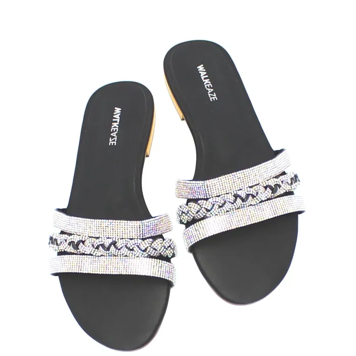 Earrings Women Formal Slippers 40126S Walkeaze