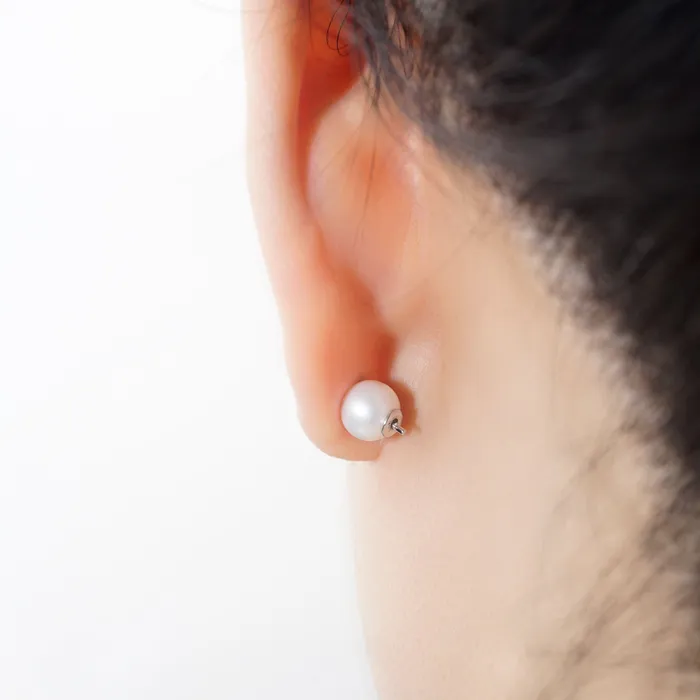 Elegant Freshwater Pearl Earrings WE00882 Pearly Lustre Earrings