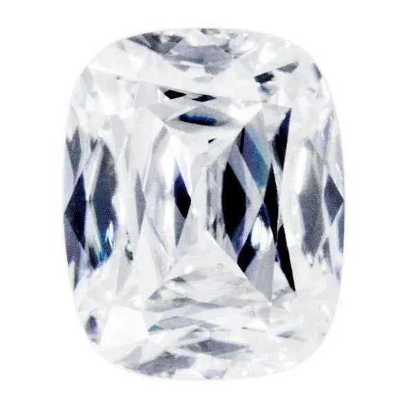 FIRE BRILLIANCE Earrings Heirloom Moissanite A Cute Cut Cushion