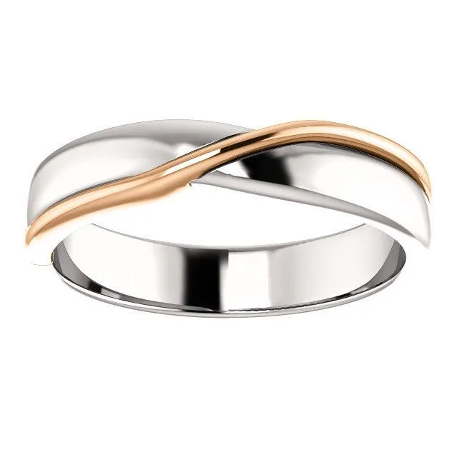Fire Brilliance Rings Matthew Patterned Wedding Band