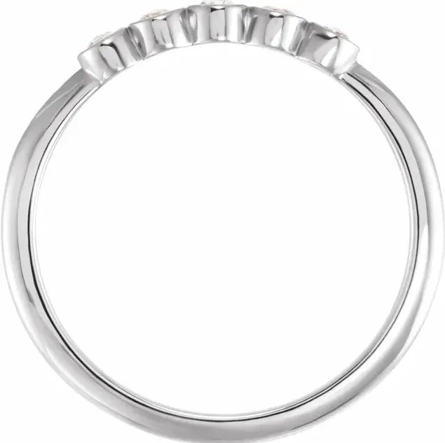Fire Brilliance Rings Stackables 110 CTW RoseCut Natural Diamond Ring