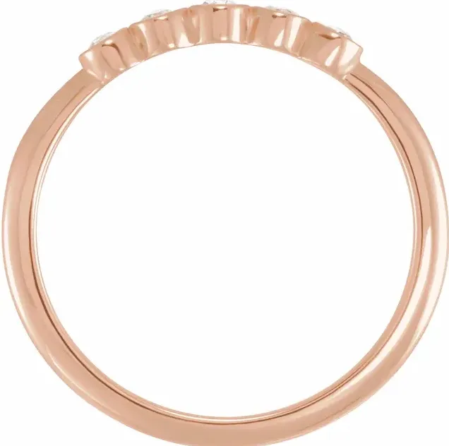 Fire Brilliance Rings Stackables 110 CTW RoseCut Natural Diamond Ring