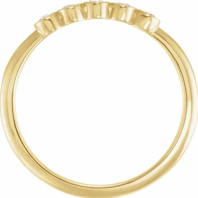 Fire Brilliance Rings Stackables 110 CTW RoseCut Natural Diamond Ring