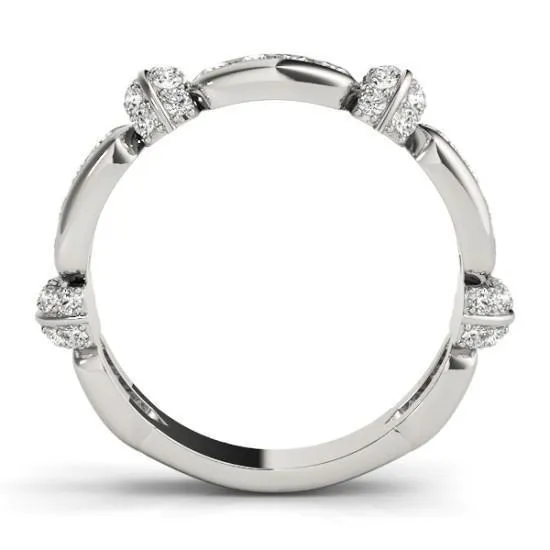 Fire Brilliance Stackables Full Eternity TriTone Gold Channel Bead Set 3Band Set Selectables Rings