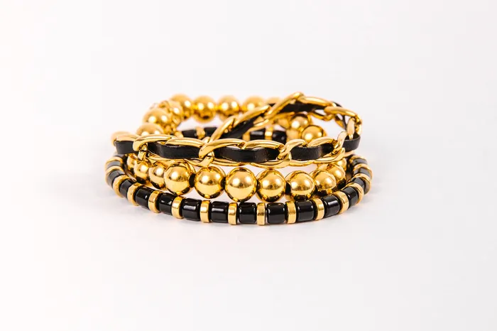 Hey June Bracelets Favorite Crime Bracelet Stack