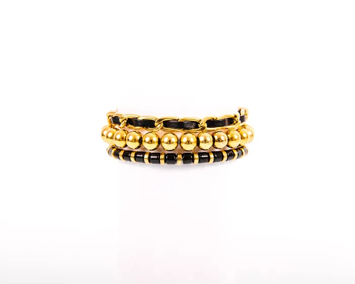 Hey June Bracelets Favorite Crime Bracelet Stack