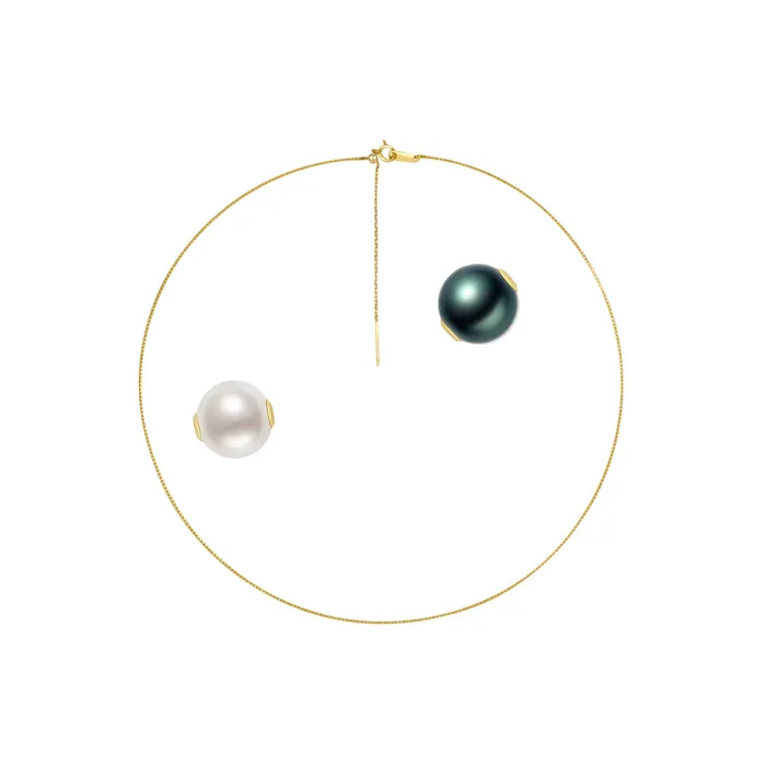 Interchangeable Pearl Necklace WN00350 Possibilities Pearly Lustre Necklaces