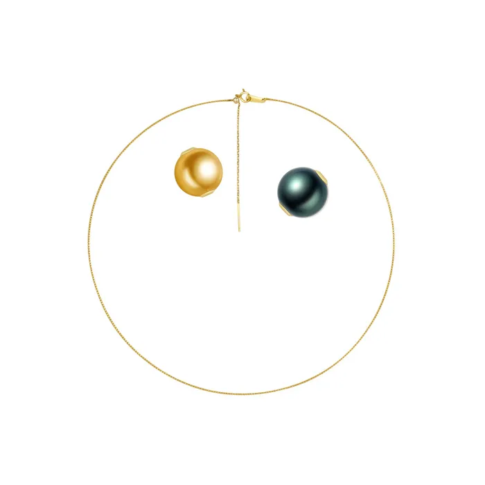 Interchangeable Pearl Necklace WN00350 Possibilities Pearly Lustre Necklaces