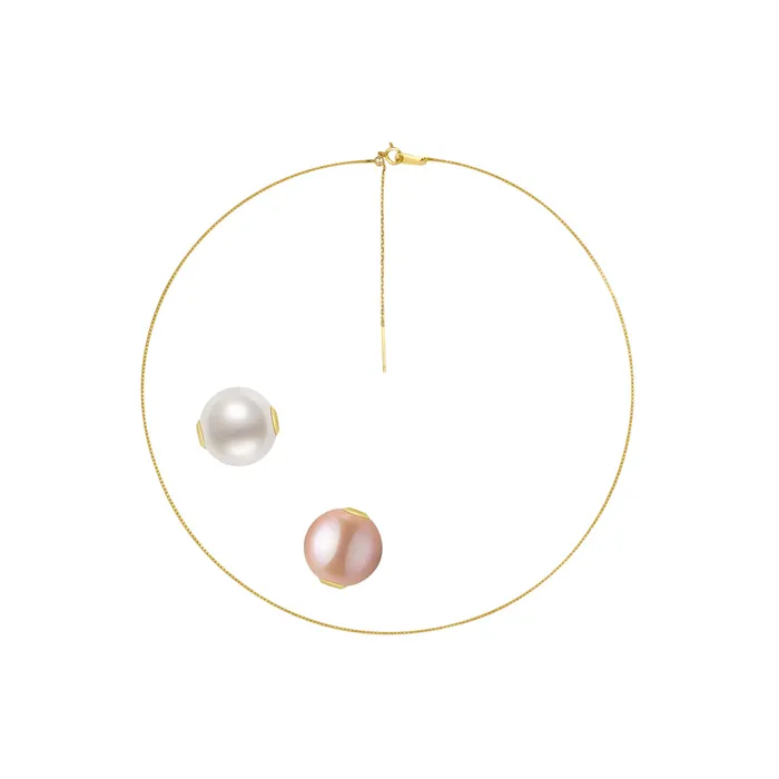 Interchangeable Pearl Necklace WN00350 Possibilities Pearly Lustre Necklaces