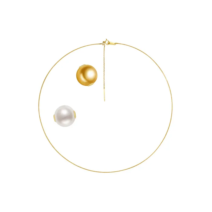 Interchangeable Pearl Necklace WN00350 Possibilities Pearly Lustre Necklaces