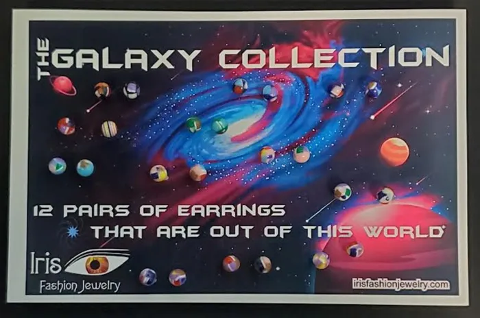 Iris Fashion Jewelry Earrings JC05 The Galaxy Collection Jumbo Earring Set