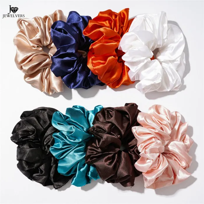 Jewelvers Earrings Satin Silk Scrunchie