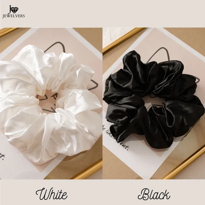 Jewelvers Earrings Satin Silk Scrunchie Jewelvers Earrings Satin Silk Scrunchie