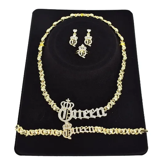 Jewelvers Necklaces XO Queen Necklace Set