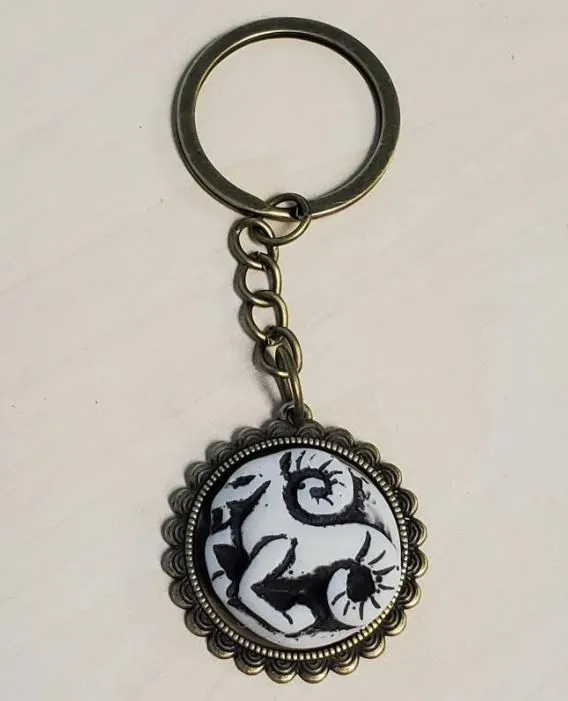 K37 Gold Ram Keychain POLLY PreStyled Sets