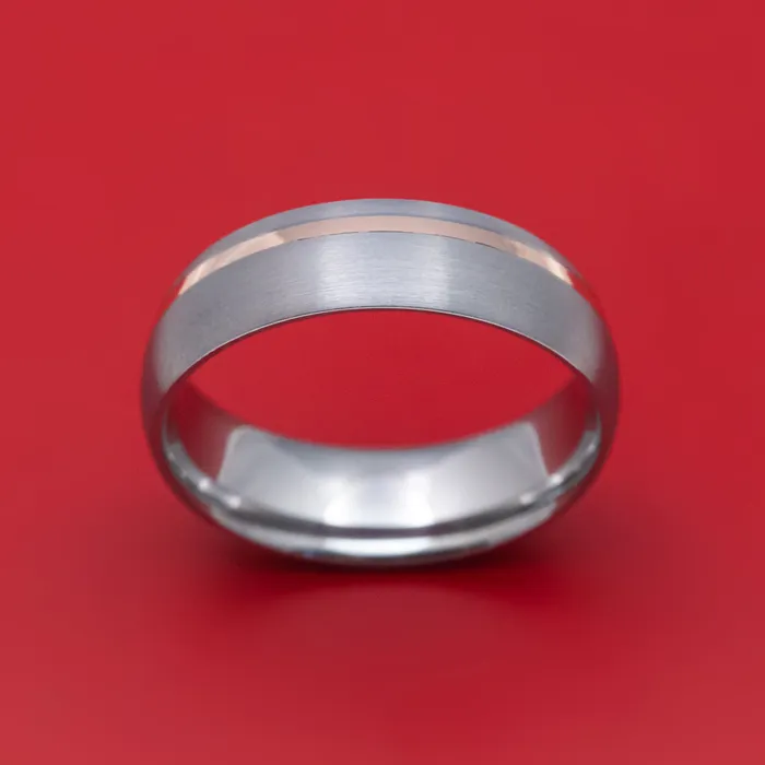 Lashbrook Rings Tantalum And 14K Gold Ring Custom Made Lashbrook Rings Tantalum And 14K Gold Ring Custom Made
