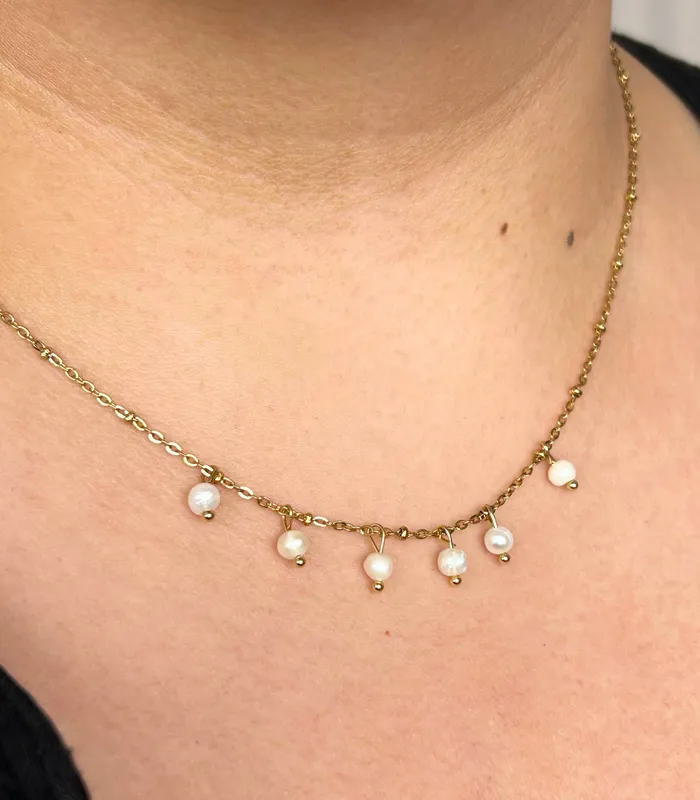 Laya Philippine Pearl Necklace Arete Necklaces