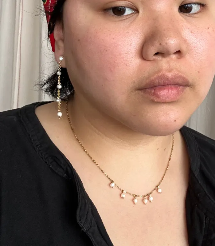 Laya Philippine Pearl Necklace Arete Necklaces